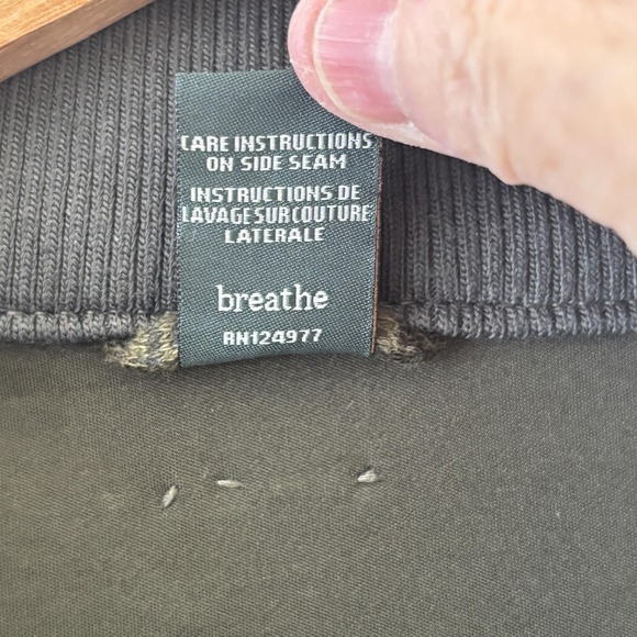 PrAna Breathe Softshell Jacket Womens Size L Green Asymmetrical Zip Outdoor - Picture 8 of 16